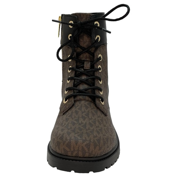 Michael Kors Alistair PVC Logo Accent Womens Ankle Boots Size 6M NWOB - Picture 6 of 10